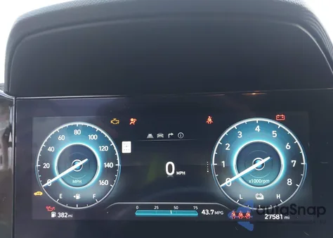 2025 Hyundai Elantra Hybrid Limited из США, поврежденный, VIN KMHLN4DJ7SU126906